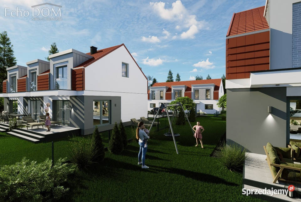 Dom szeregowy 6445m2 Kraków Domy małopolskie