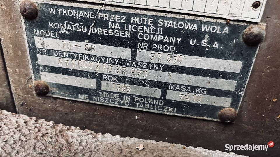 spycharka TD7 spychacz Biznes i Przemysł śląskie Częstochowa