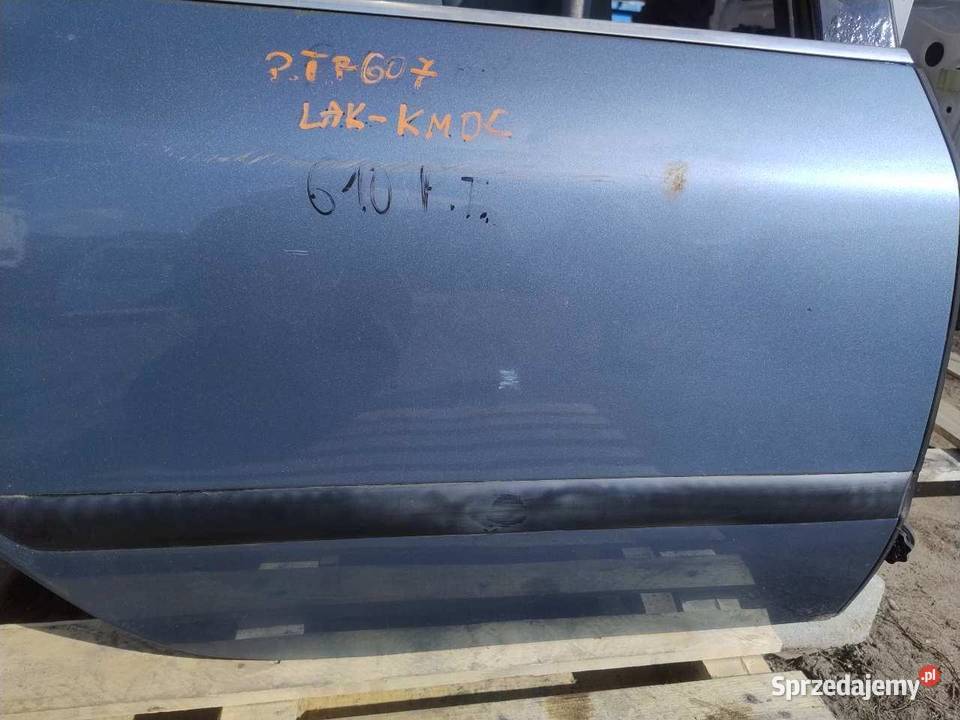 DRZWI PRAWY TYŁ KMDC PEUGEOT 607