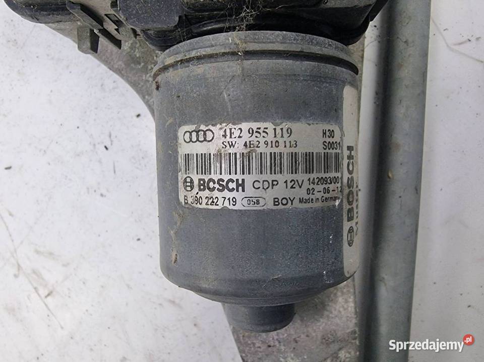 SILNIK WYCIERACZEK AUDI A8 D3 4E2955119 Pozostałe Lipno