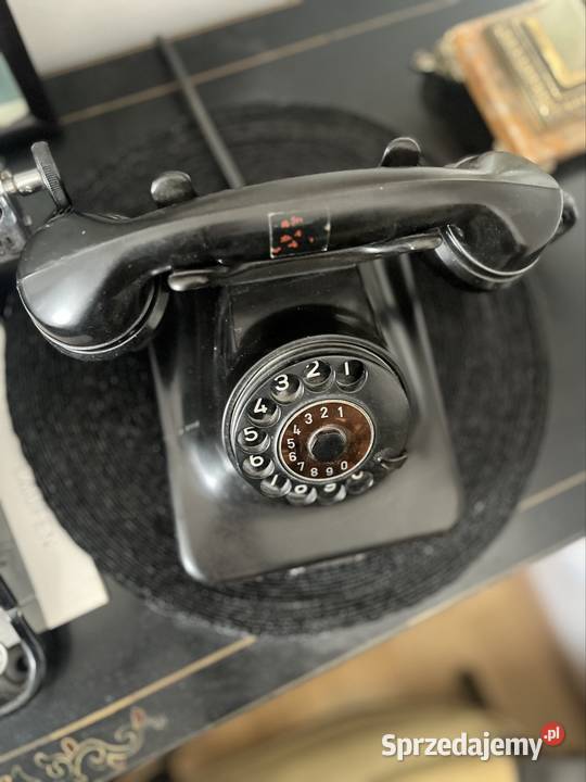 Antyk analogowy bakelitowy telefon Post W48 Płock sprzedam