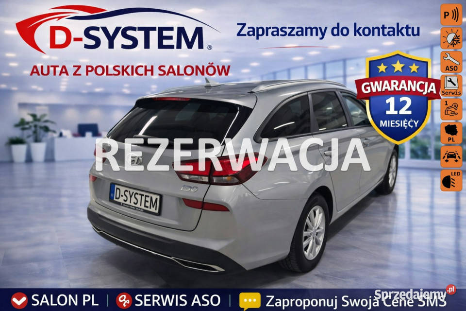Hyundai i30 2023 Salon Polska 1Właściciel Białystok
