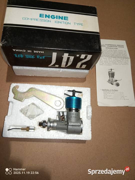 Nowy silnik modelarski 247 Ciosaniec