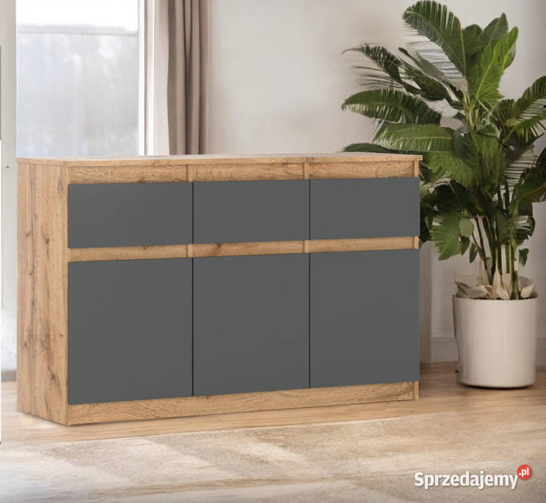 Komoda Z 3 Szufladami 120 Szafka Do Sypialni 35cm Komody Elbląg
