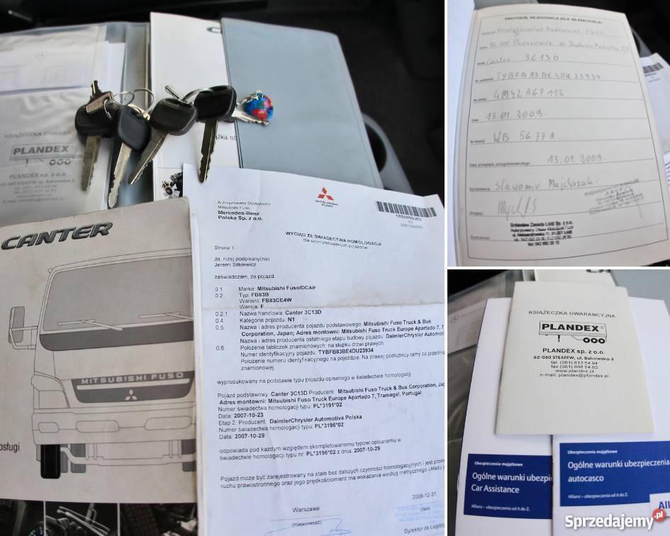 Mitsubishi Fuso Canter super stan prywatnie 123000km śląskie Pszczyna sprzedam
