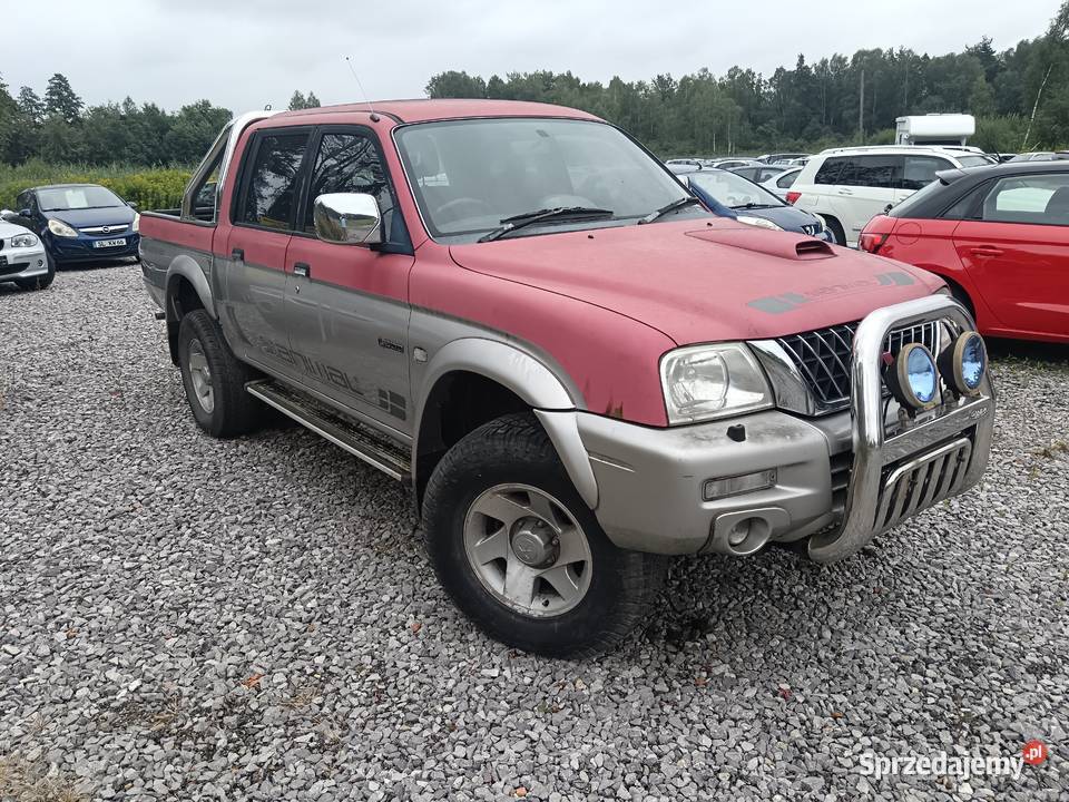 Mitsubishi L200 4x4 do lasu myśliwego wersja UK centralny zamek Tarnów