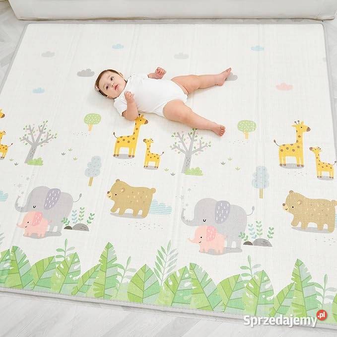Mata piankowa do zabawy niemowląt 150x180 Myszyniec