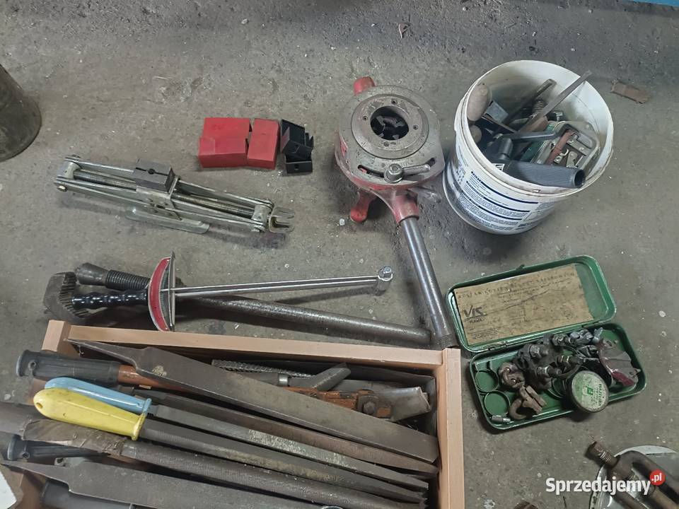 Wyprzedaż garażowa całość Gwintowniki pilniki Zgierz