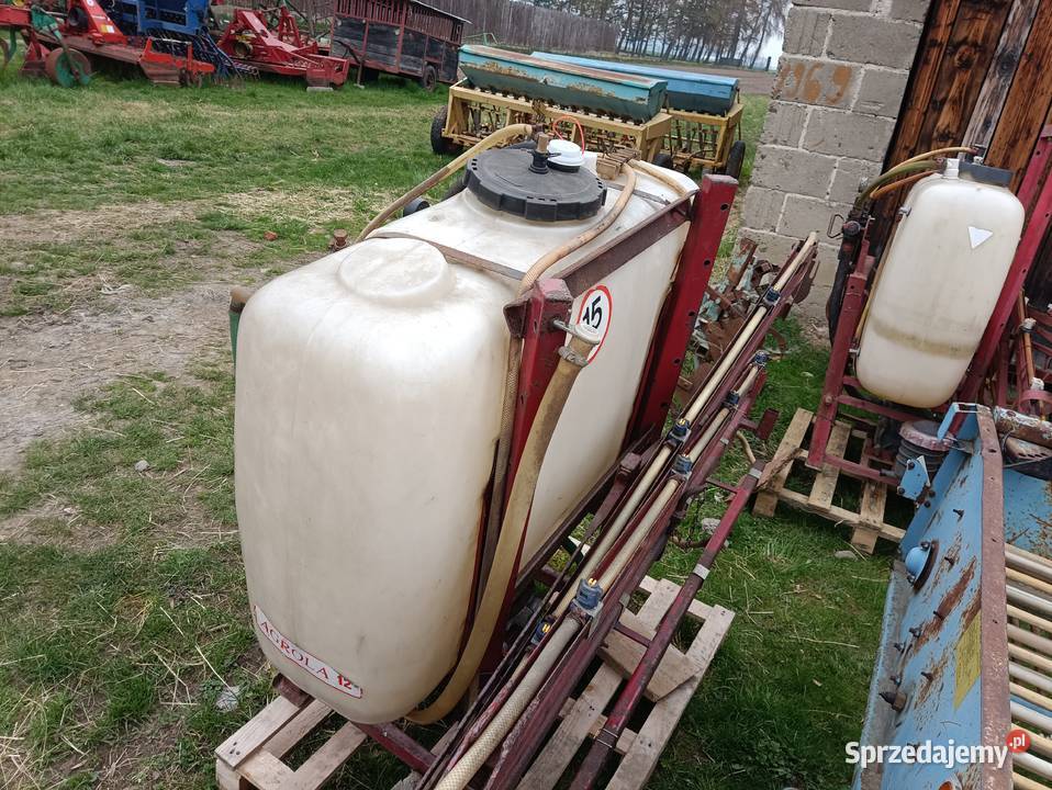 Opryskiwacz 300 l belka 10 m agrola dziekan nieuszkodzony Gdów