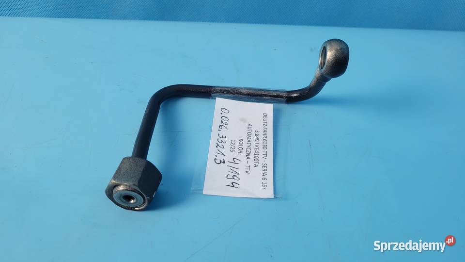 DEUTZFAHR 6130 TTV PRZEWÓD RURA HYDRAULICZNA Kolno