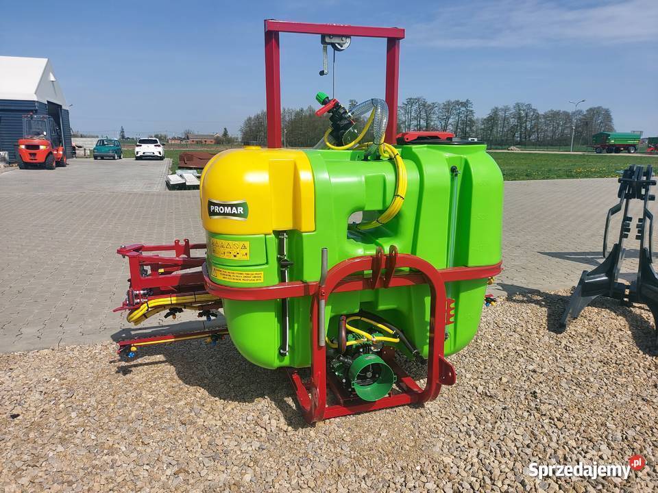Opryskiwacz polowy PROMAR 600 litrów belka 12m nieuszkodzony Białobrzegi