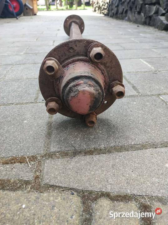 Oś do przyczepki łódzkie Podkałek