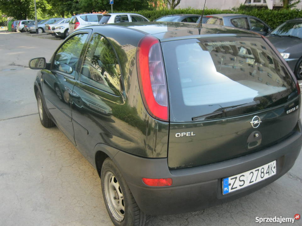 OPEL CORSA C 12 2001 r Benzyna Szczecin