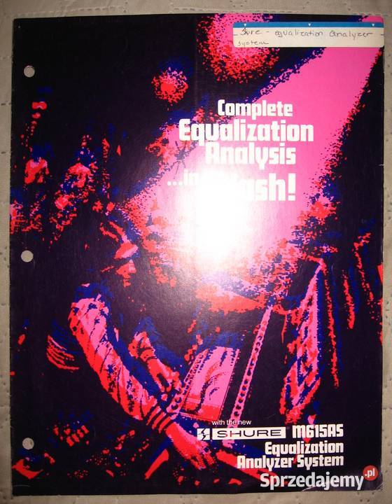 SHURE zestaw starych katalogów i broszur Kępice