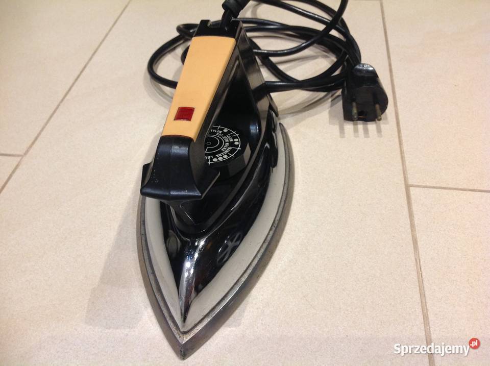 Żelazko DEZEMET typ 235 1000W czasy PRL Pozostałe Nowa Sól