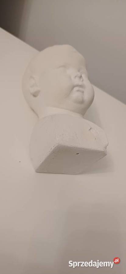 Gipsowa figurka popiersie dziecka Warszawa sprzedam