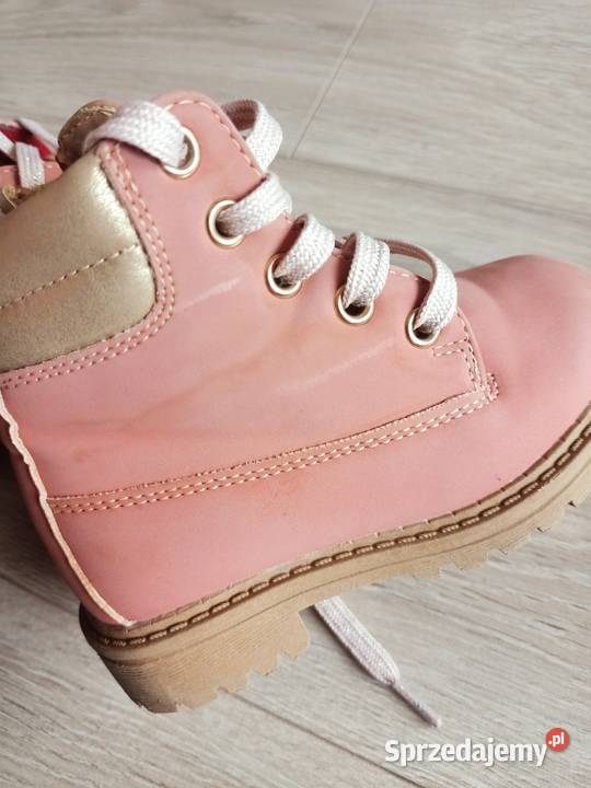 Buty trekkingowe trzewiki dziecięce różowe 24 różowy mazowieckie Płock sprzedam
