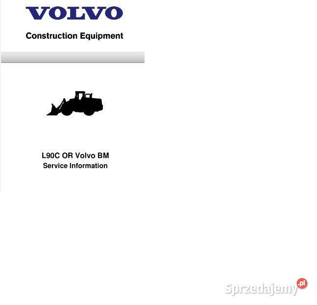 Volvo L90C instrukcja naprawy świętokrzyskie