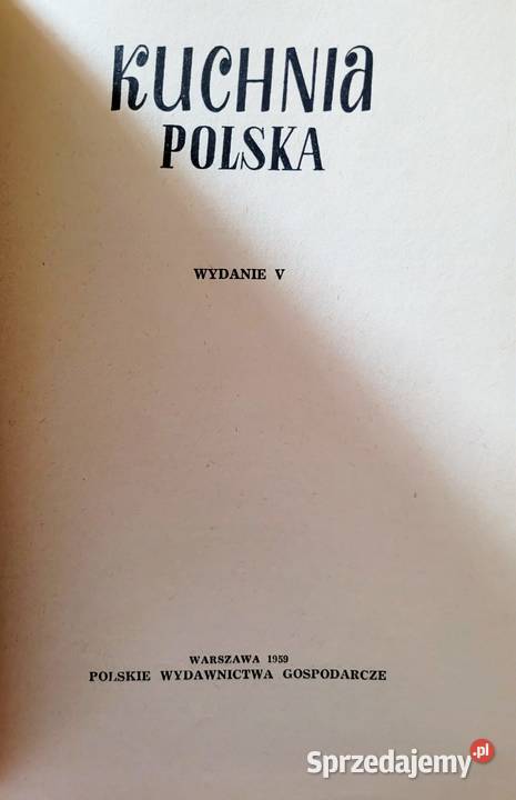 Kuchnia polska Polskie Wydawnictwa Gospodarcze dolnośląskie