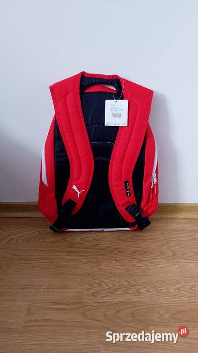 Plecak Puma Polska białoczerwony nowy z metką