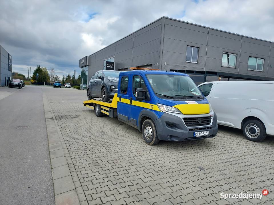 Autolaweta laweta Fiat Ducato Dubel 7-osób zamiana zamienię