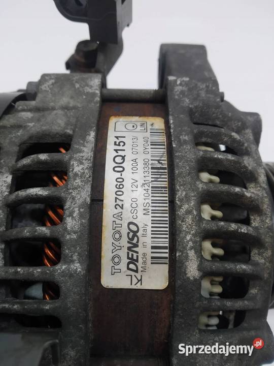 ALTERNATOR 270600Q151 10 12V Toyota Yaris III osobowe