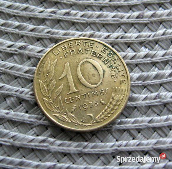 Francja 10 Centymów 1973r