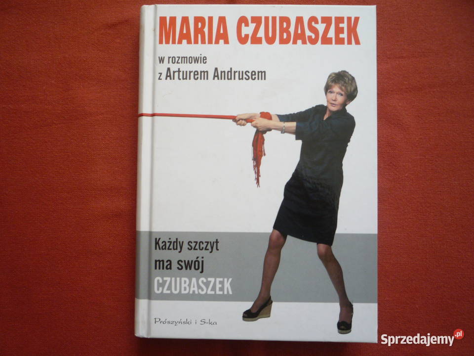 Każdy szczyt ma swój Czubaszek Andrus twarda Proza i poezja zachodniopomorskie Szczecin