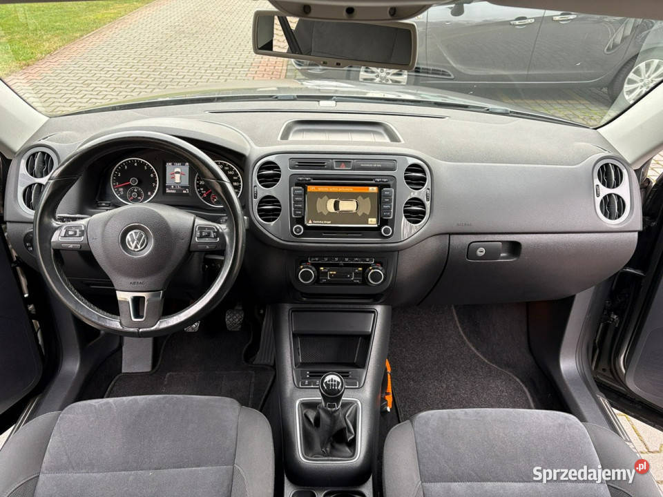 Volkswagen Tiguan Kamera cofania Alcantara przyciemniane szyby Tiguan Lipówki