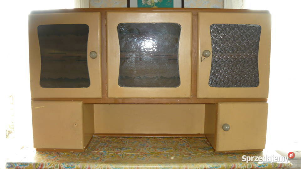 Kredens kuchenny stary drewniany Sokółka sprzedam