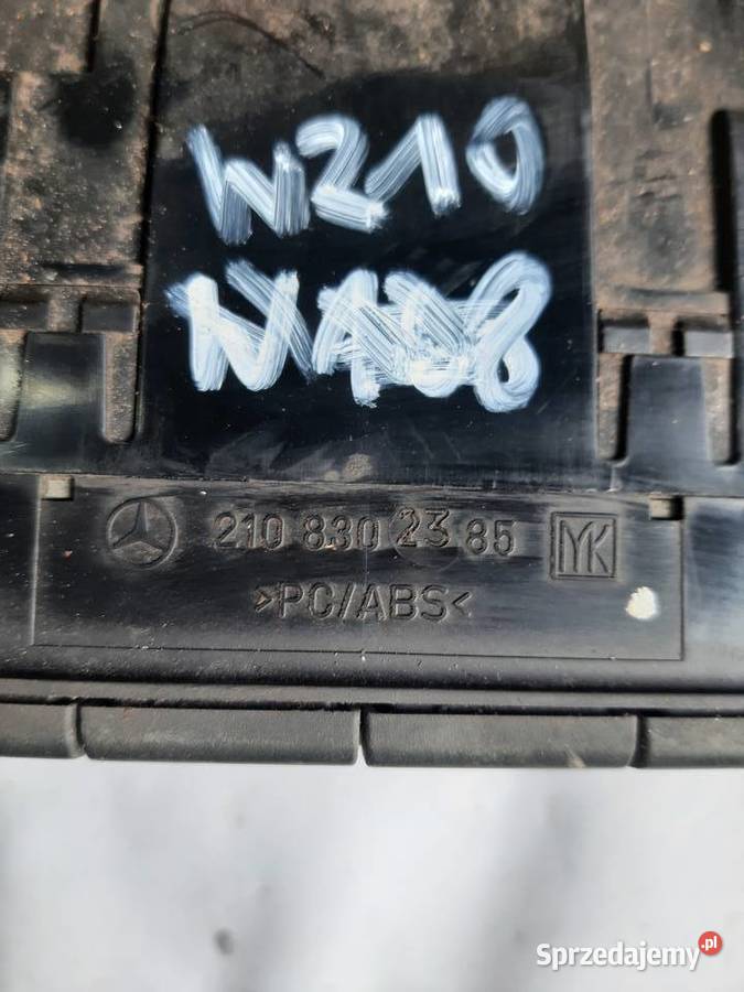 Mercedes W210 panel nawiewu klimatyzacji łódzkie Ksawerów sprzedam