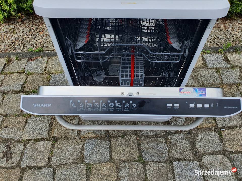 Zmywarka Sharp QWDX41F47EW wolnostojąca z klamką wolnostojące śląskie Częstochowa