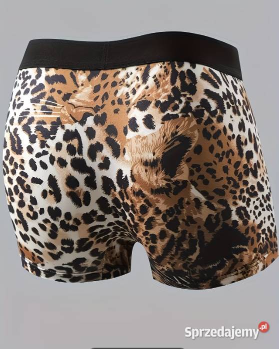 Nowe bokserki męskie lodowy jedwab majtki Bielizna Gorlice