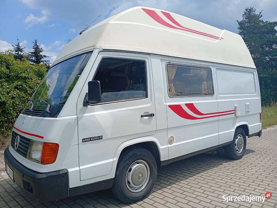 Mercedes MB100 kamper woda gaz ogrzewanie Lubiąż sprzedam