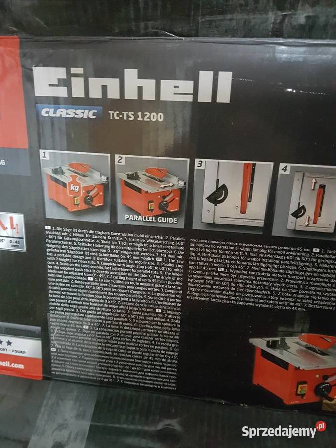Piła Przecinarka do drewna EINHELL TCTS 1200 Wat Głogowa