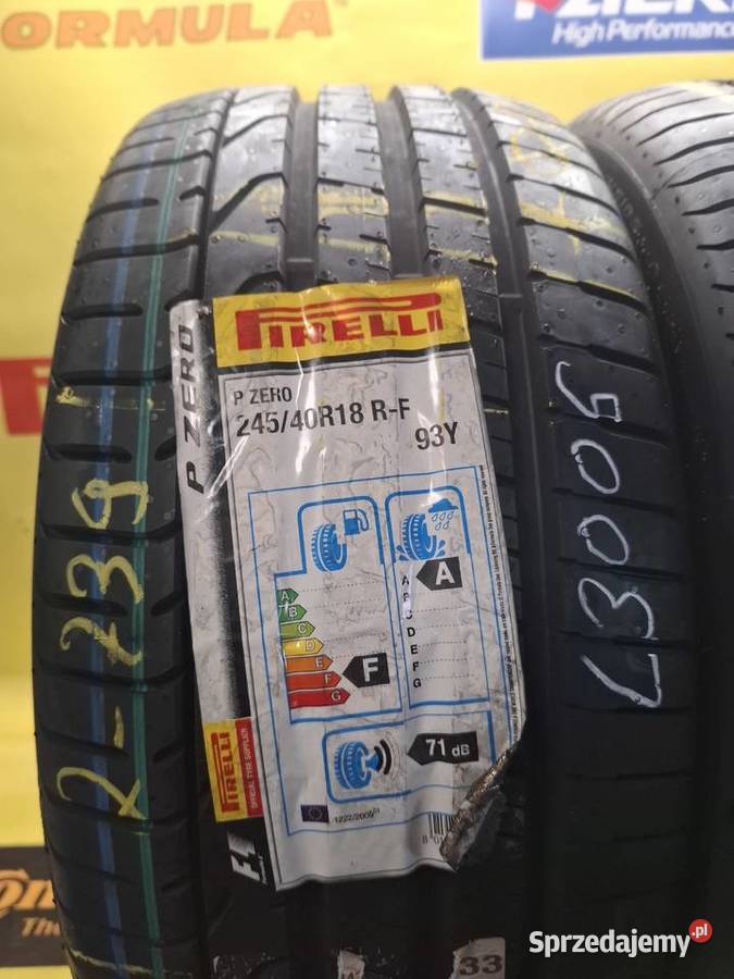 24540 18 93Y NOWE PIRELLI 2716 Obrzycko L3006 lato sprzedam