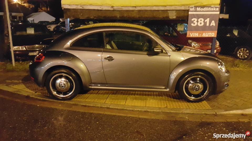 VW new beetle 2016 turbo benzyna Warszawa Sprzedajemy.pl