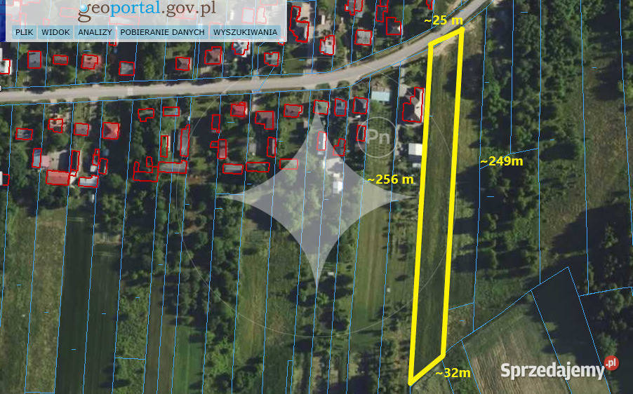 Sabaudia działka w zielonej okolicy