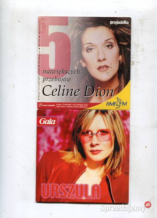 Celine Dion 5 największych przebojów Urszula 2 CD Płyty i kasety Szczecin sprzedam