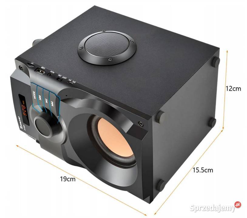 GŁOŚNIK BLUETOOTH przenośny FM Radio Białystok