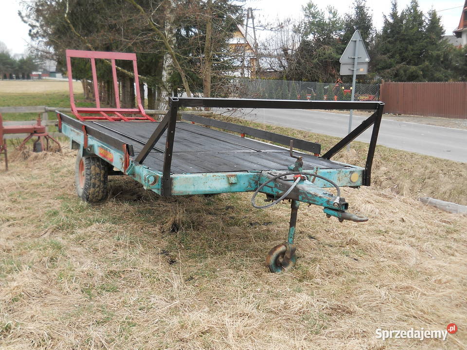 Przyczepa do transportu balli Przyczepy rolnicze Spytkowice sprzedam