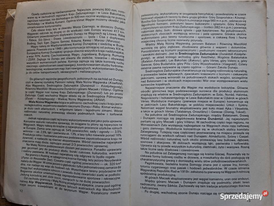 Węgry Górny Kulczycki Midzio przewodnik małopolskie sprzedam