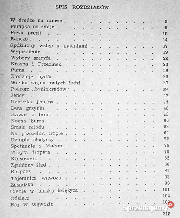 Szeryf z malinowego wzgórza Mirosław Malcharek Rok wydania 1973 Chełm