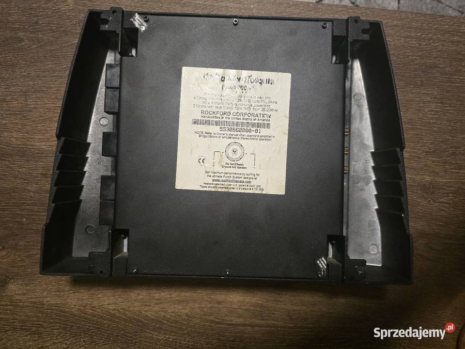 Wzmacniacz 4 kanały rockford fosgate Sandomierz sprzedam