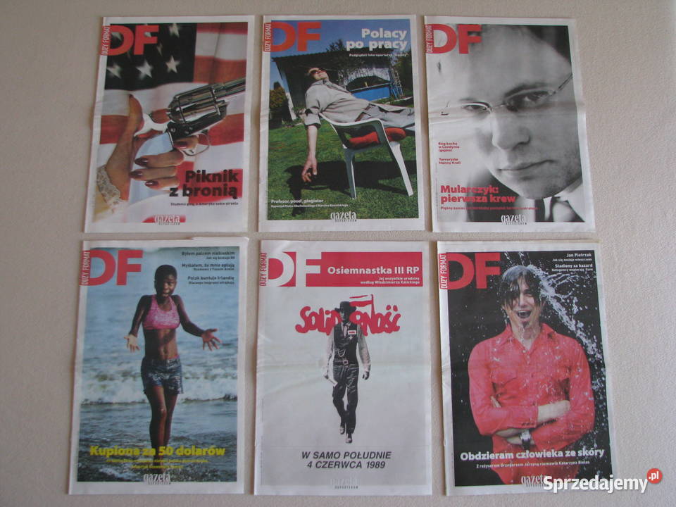 DF Duży Format tygodnik Gazety Wyborczej z roku małopolskie Brzegi