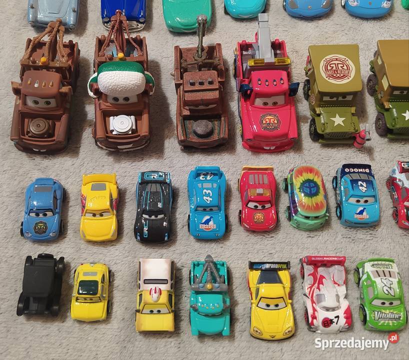 Disney Pixar Cars Auta 64 sztuki 6 lat+ Gdańsk