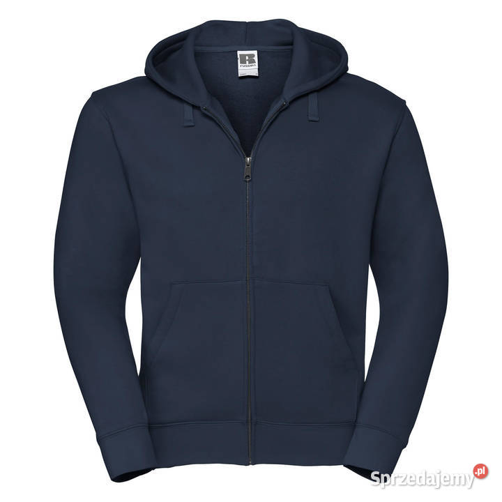 Bluza z kapturem zapinana na zamek kolor