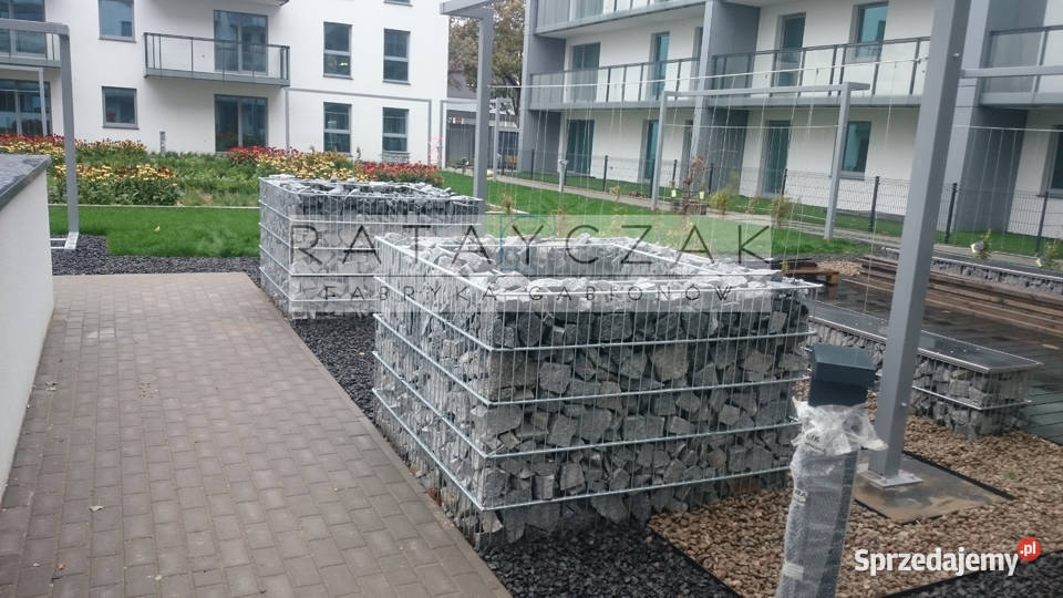 Gabiony ogrodowe i konstrukcyjne na wymiar Bydgoszcz