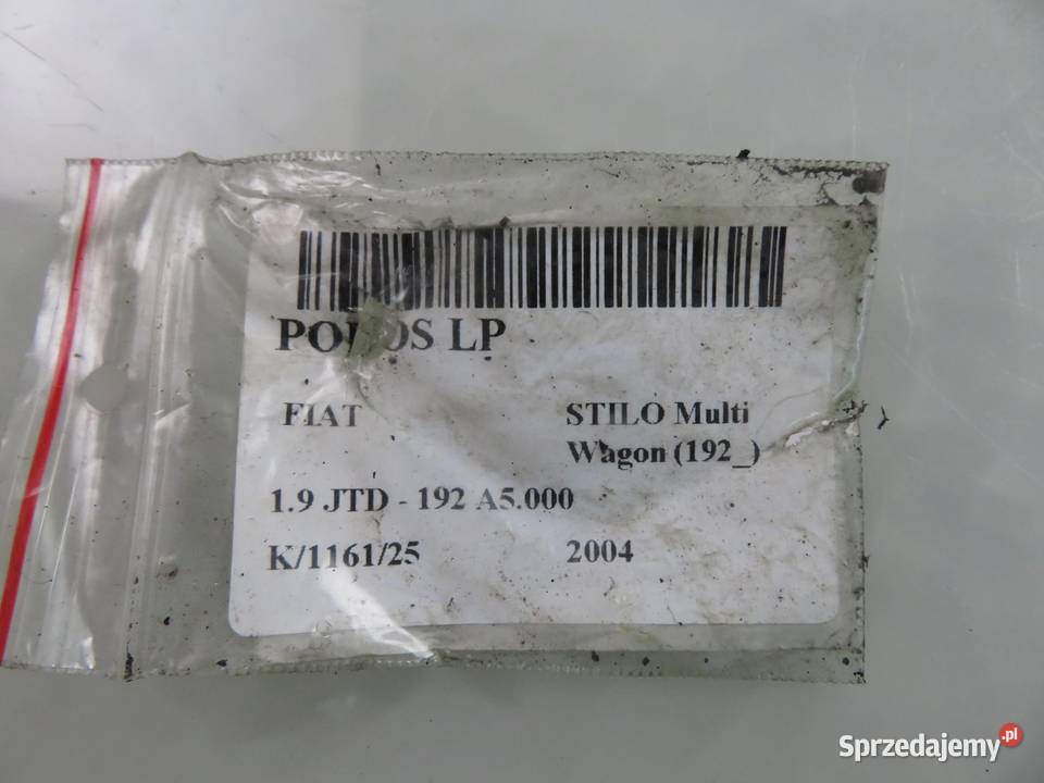 PÓŁOŚ LEWA PRZEDNIA FIAT STILO 19 JTD 16V