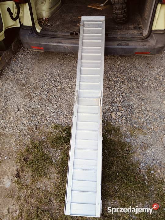 Aluminiowy składany najazd motocyklowy walizka Sandomierz sprzedam